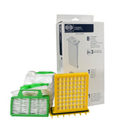 HEPA Service Box AIRBELT K (1 piece), 8 bags, HEPA micro and exhaust filters